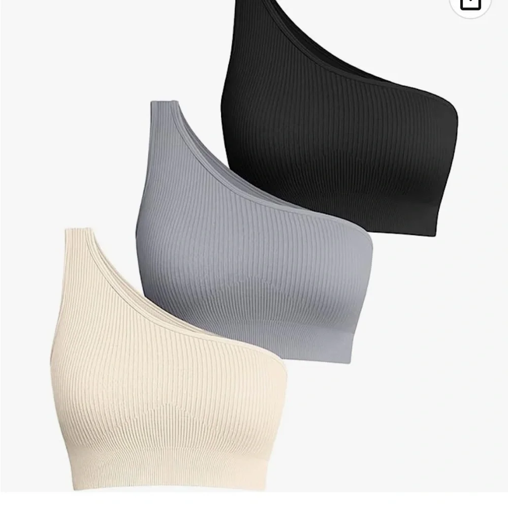 Women's 3 Piece Medium Support Crop Top - NWT Size Medium - Picture 2 of 5